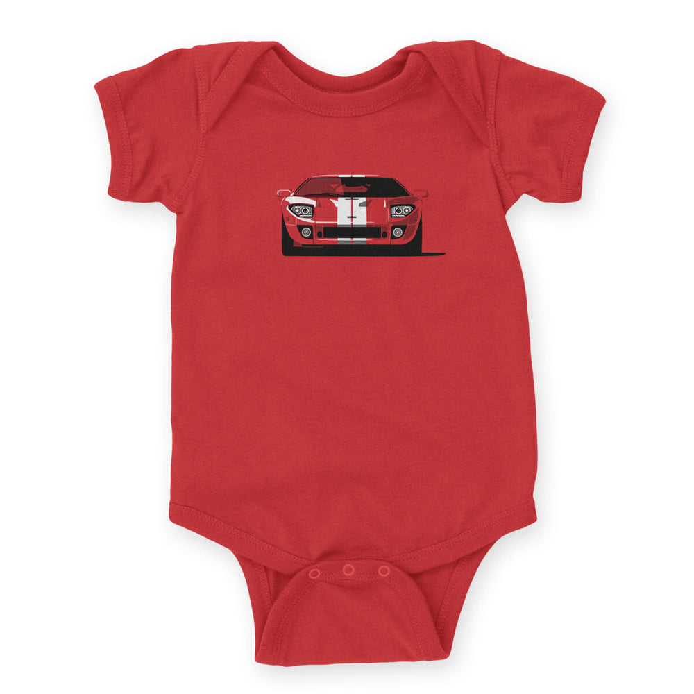 Resto-Facto Red Onesie