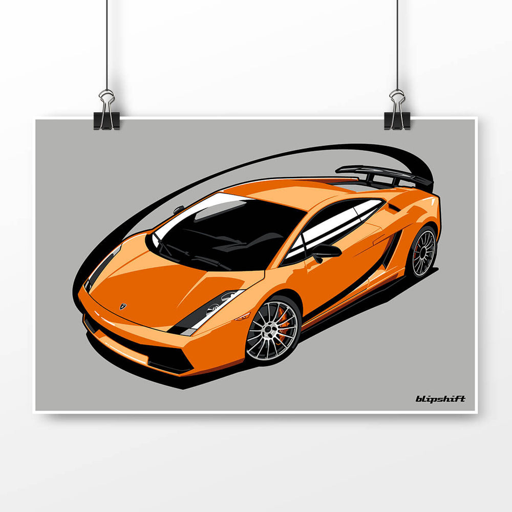 Ride the V10 Poster