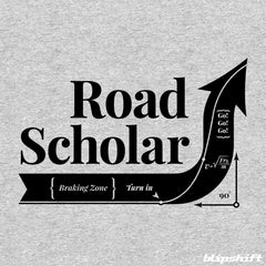 Road Scholar V-neck Design by  Tremayne Cryer