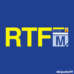 RTFM is type of T-shirt and related is to this product 