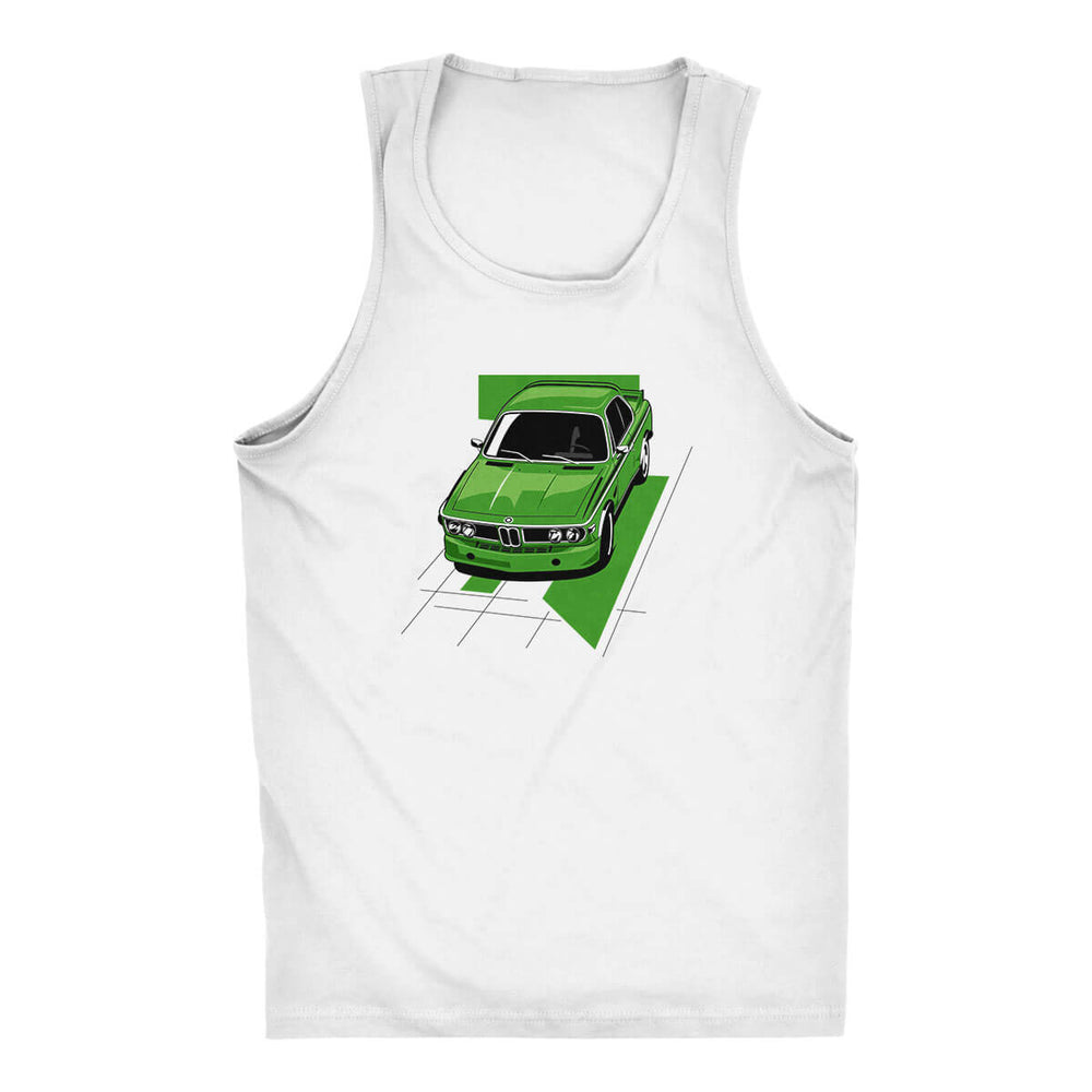 Schporty Green Men's Tank