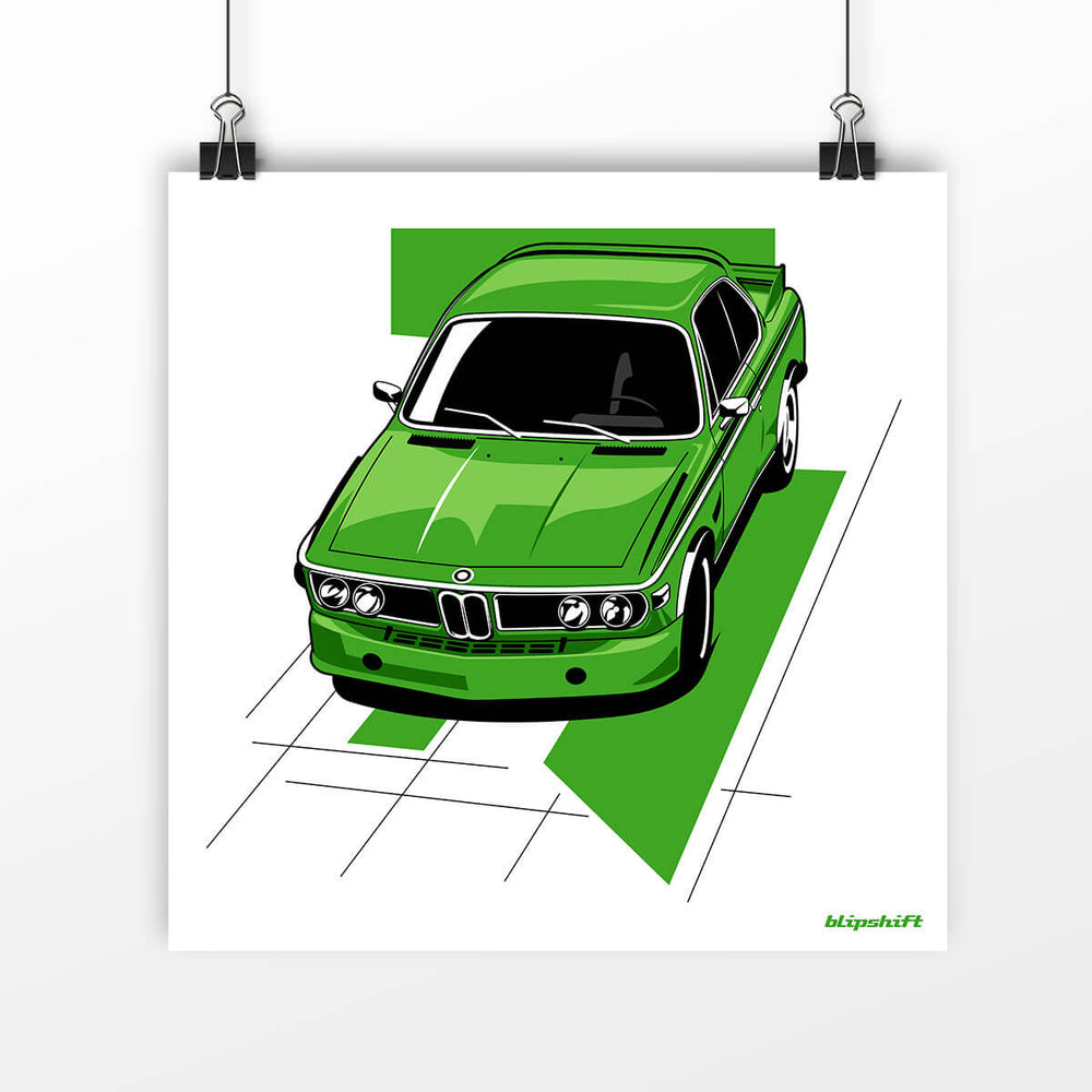 Schporty Green Poster