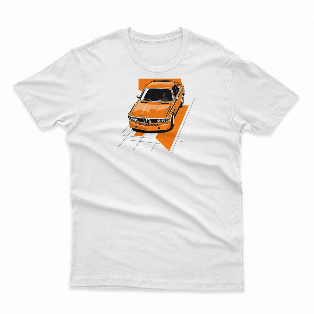Schporty Orange Men's Fitted Tee