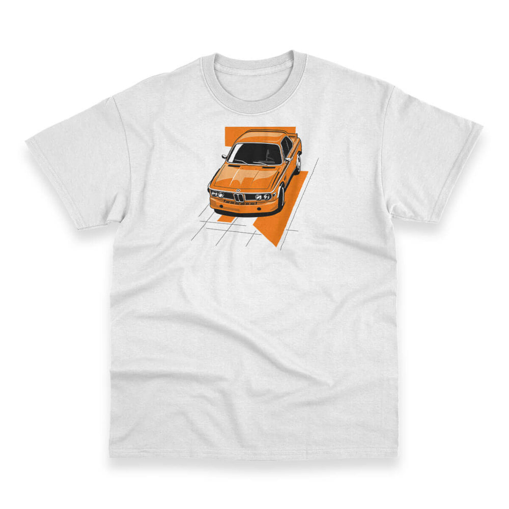 Schporty Orange Men's Heavy Duty Tee