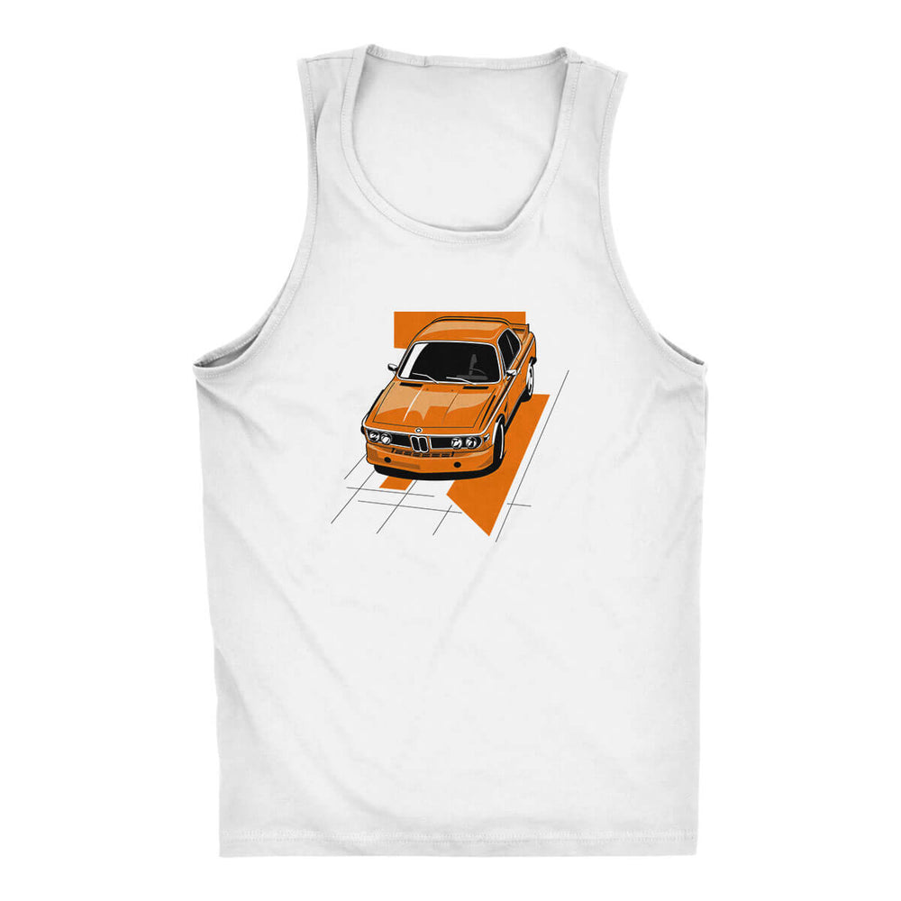 Schporty Orange Men's Tank