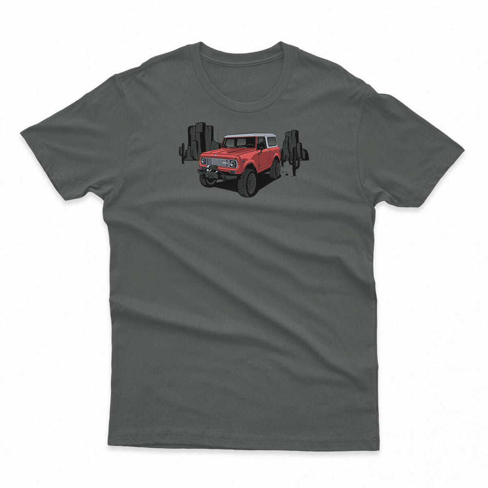 Scouting Ahead Men's Fitted Tee