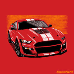 Snake King Red II Design by  David Warmuth