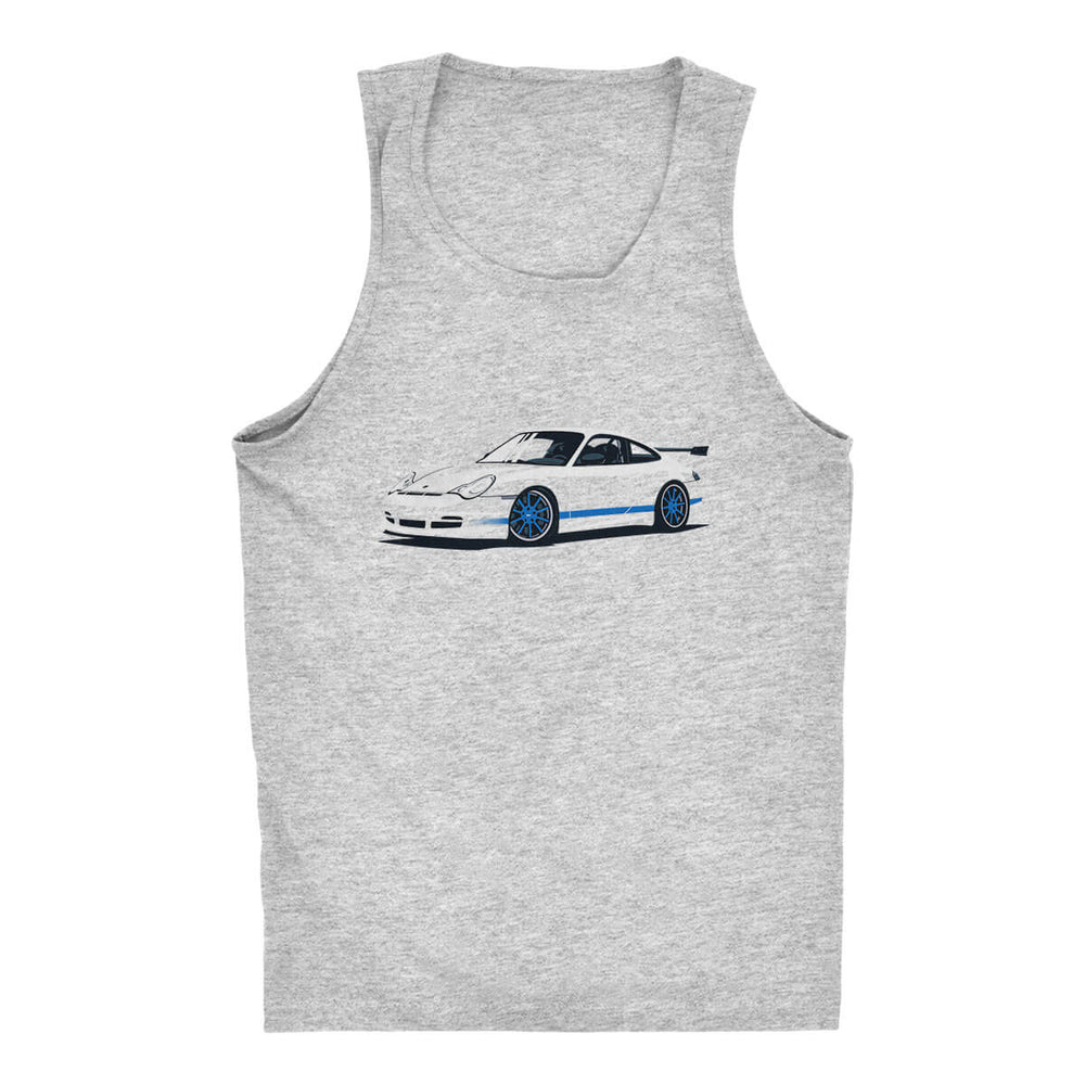 Speedy Side Up Blue Men's Tank