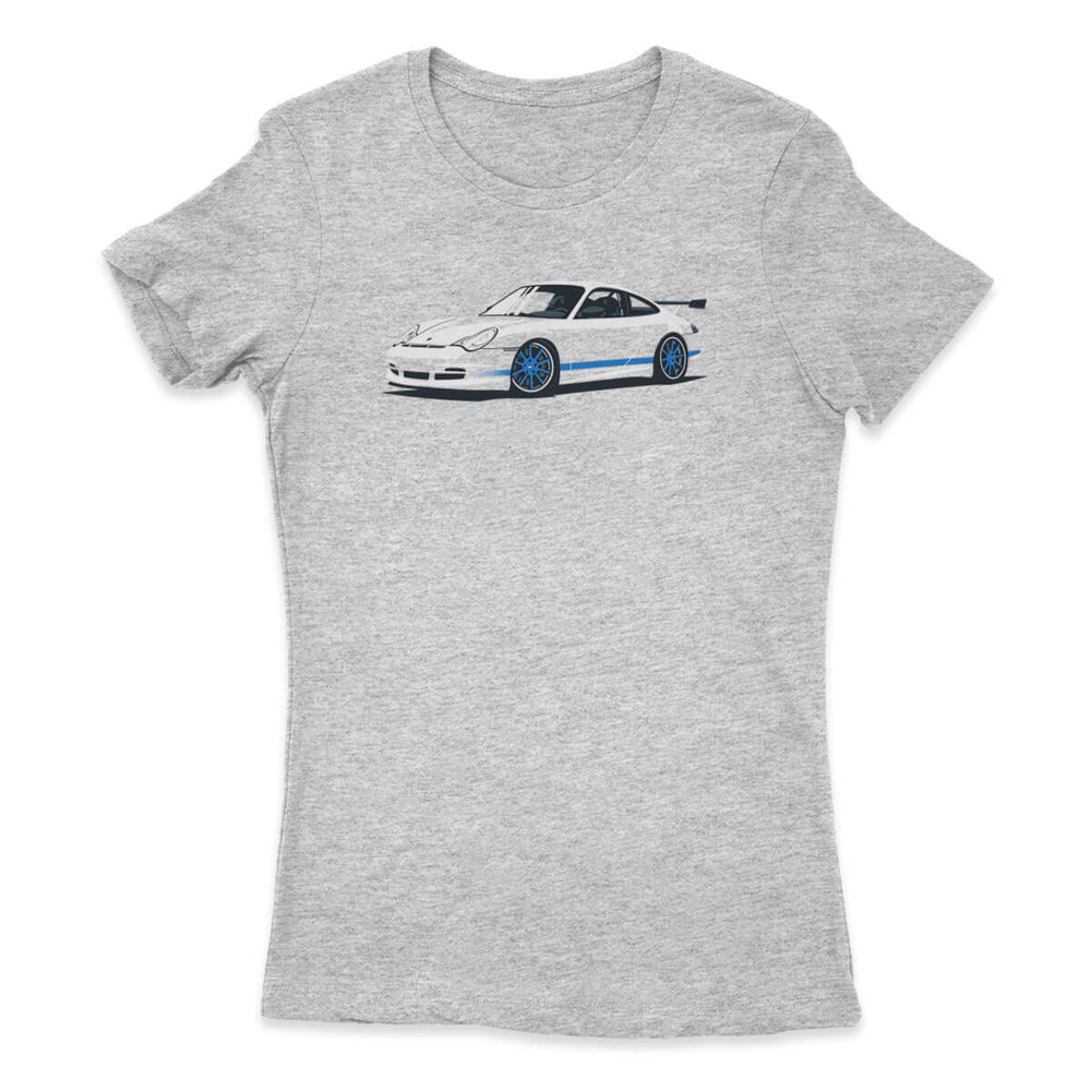 Speedy Side Up Blue Women's Tee
