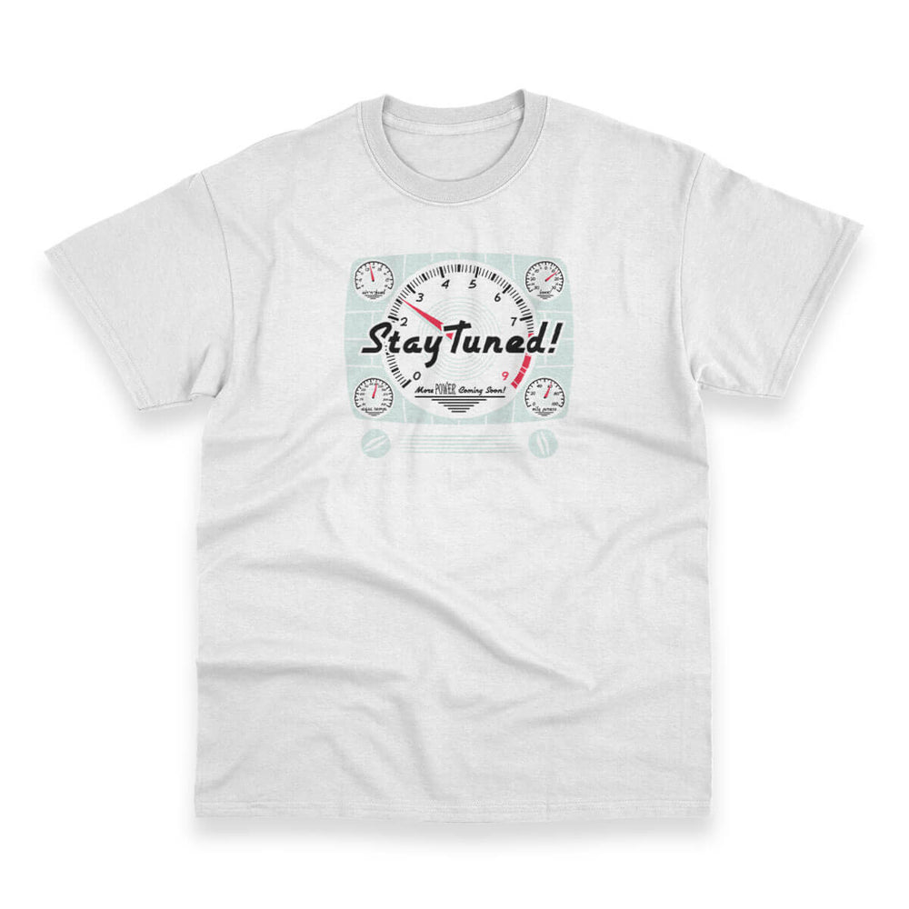 Stay Tuned Men's Heavy Duty Tee