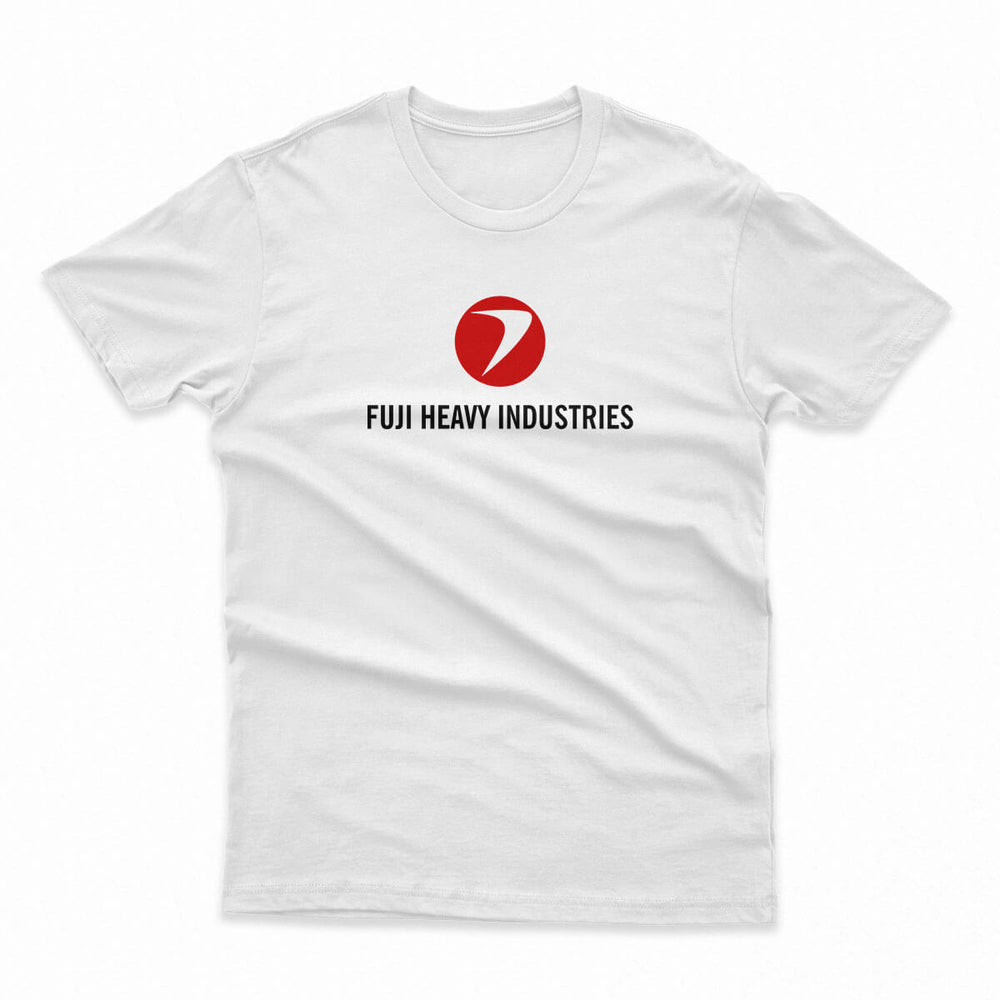 Subaru Red Comet Logo Men's Fitted Tee