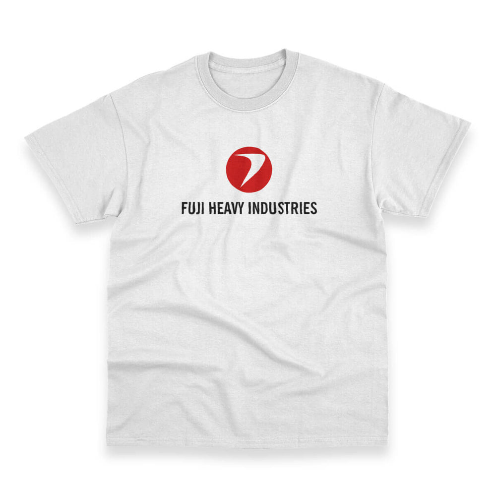 Subaru Red Comet Logo Men's Heavy Duty Tee