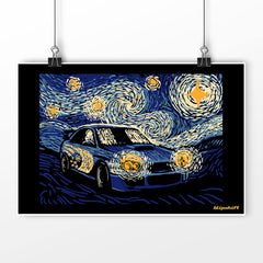 Subie Night Poster  Design by Komang Puja