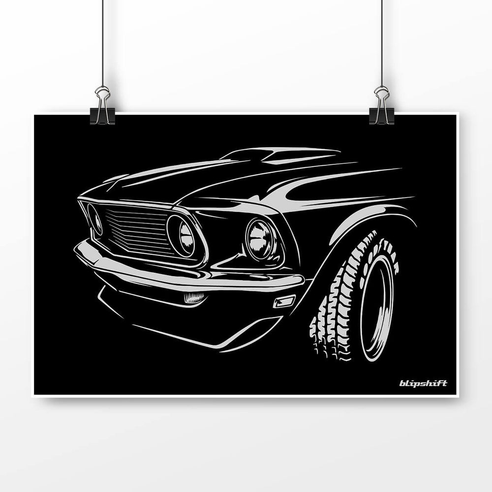 Summer of 69 Stang Poster