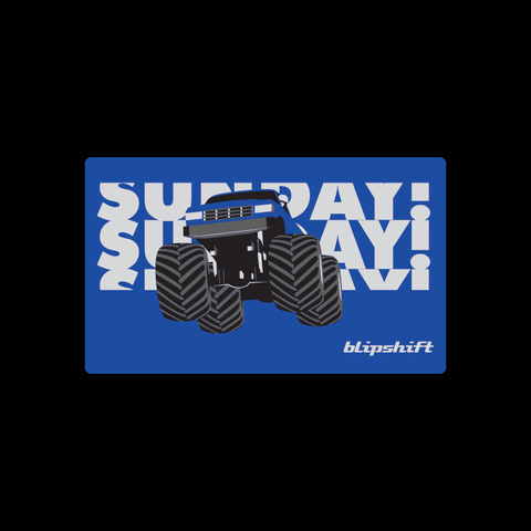 Sunday! Sticker