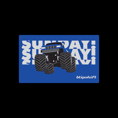 Sunday! Sticker  Design by blipshift