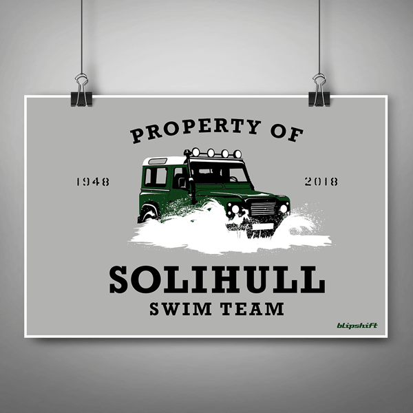 Swim Club Poster