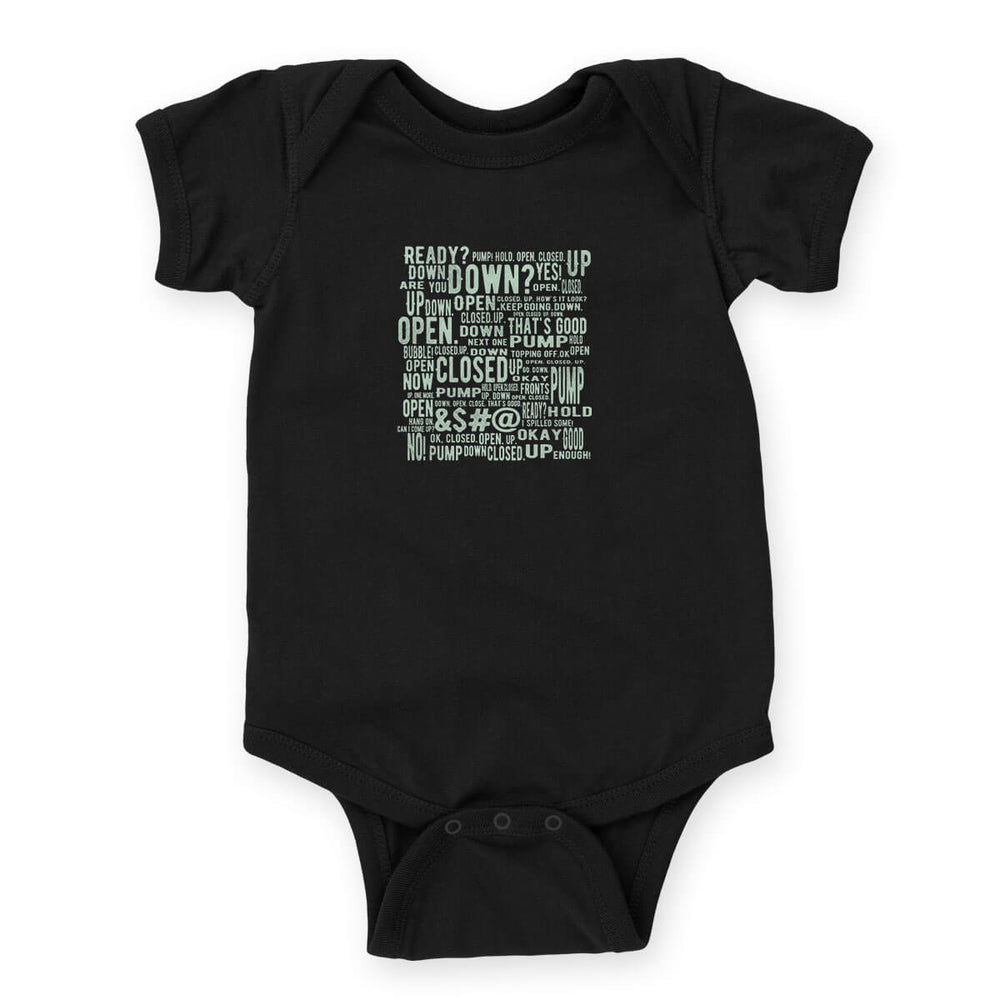 The Brake Bleed Shuffle III Onesie
