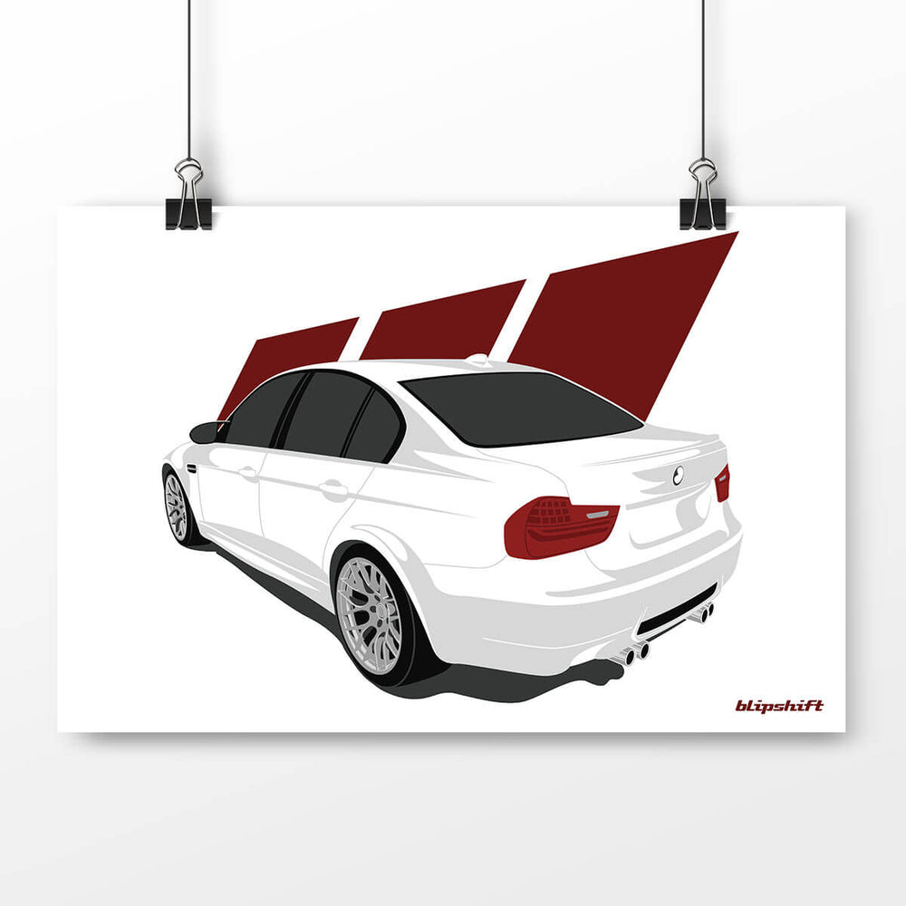 Three and Eight Poster