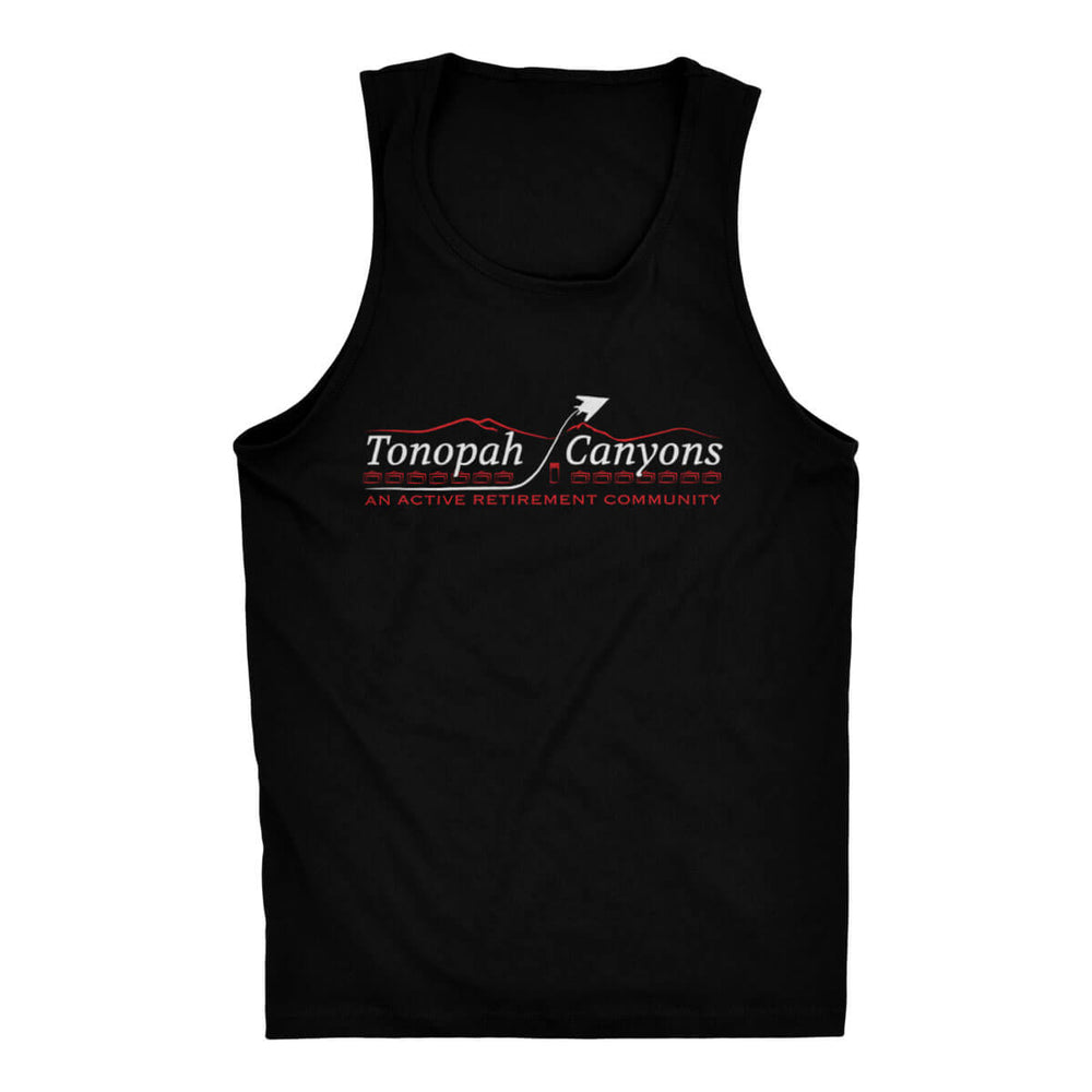 Tonopah Canyon Black Men's Tank