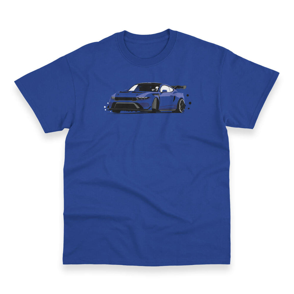 Track Pony Blue Men's Heavy Duty Tee