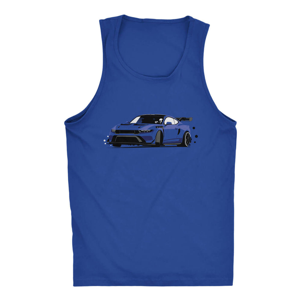 Track Pony Blue Men's Tank