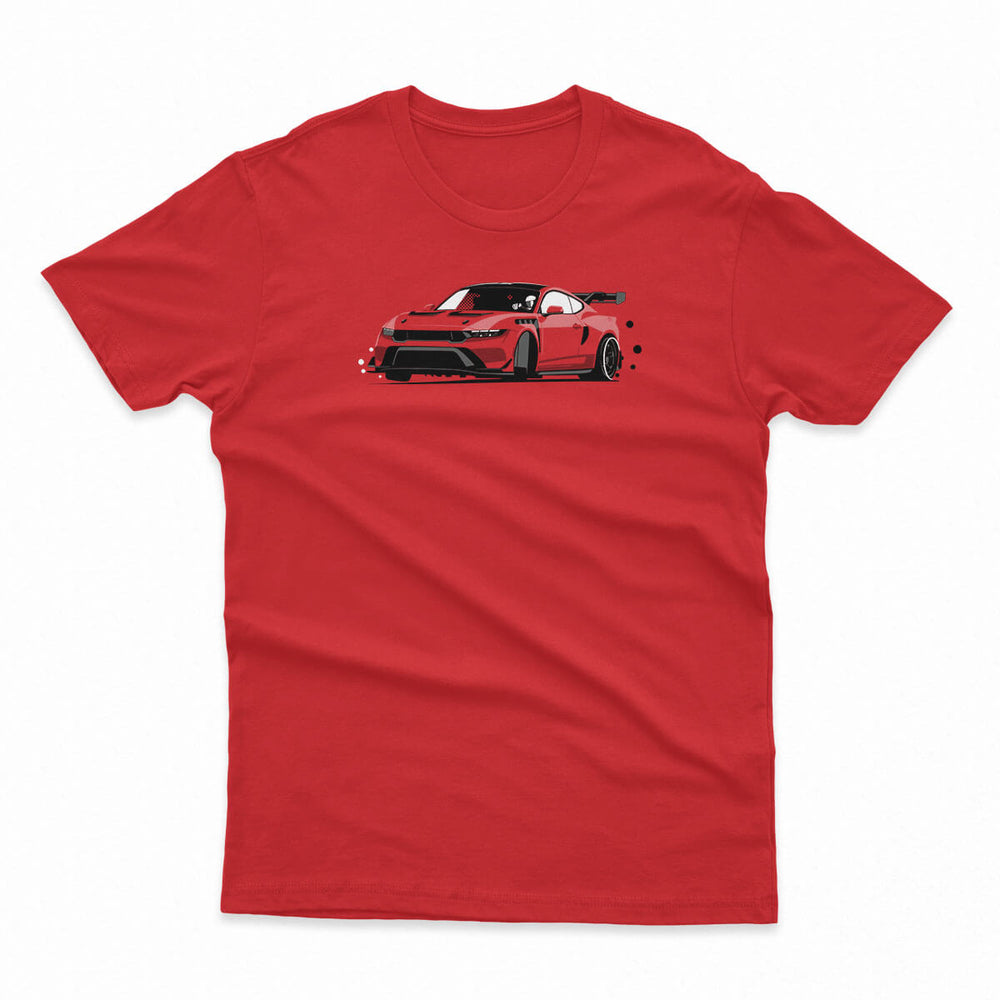 Track Pony Red Men's Fitted Tee