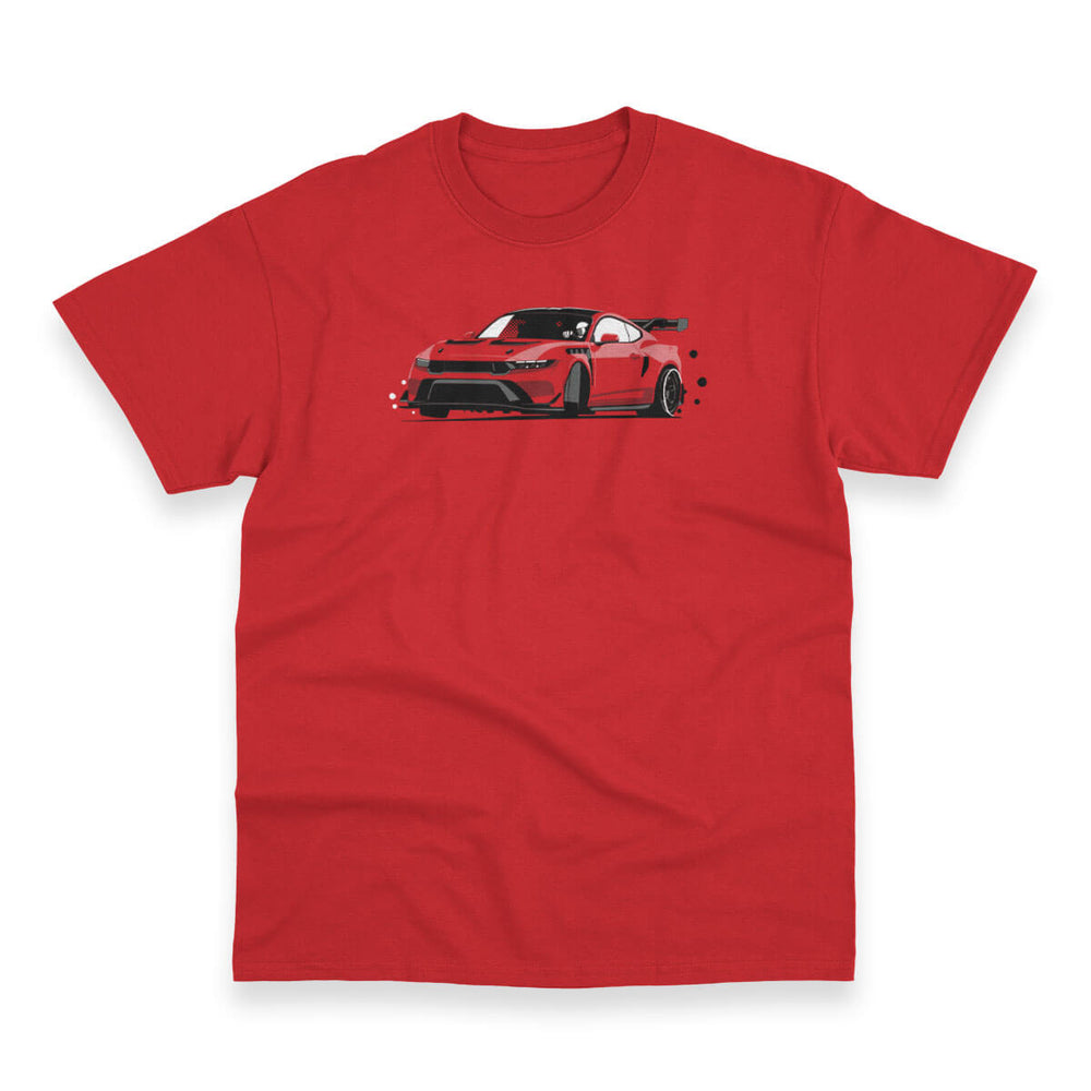 Track Pony Red Men's Heavy Duty Tee