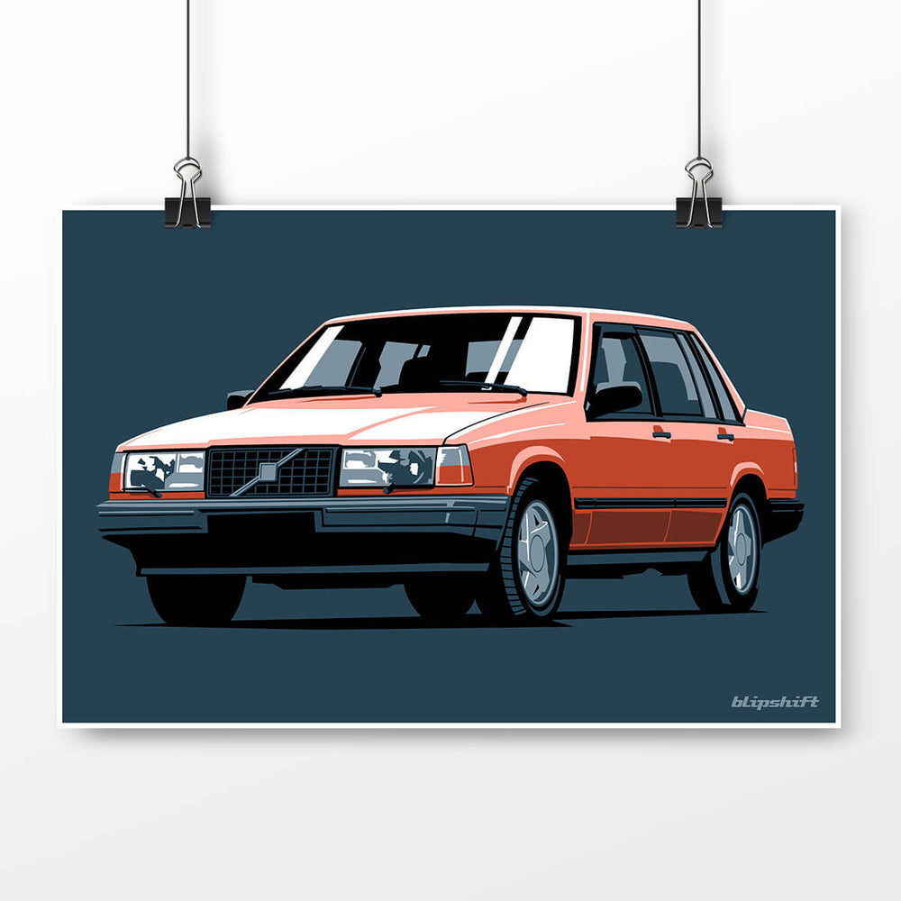 Turbrick Sedan Poster