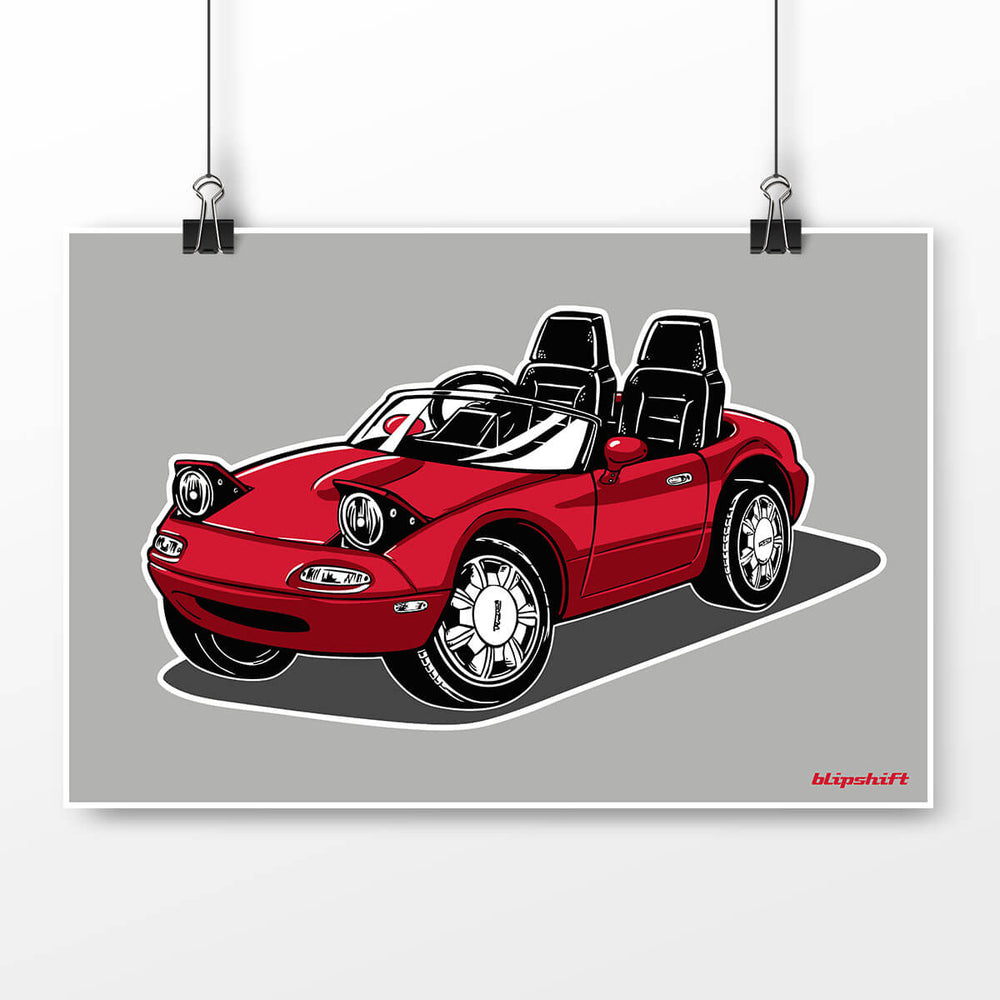 Underpowered Wheels Poster