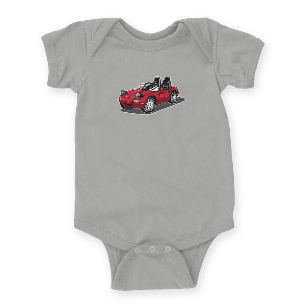 Underpowered Wheels Onesie