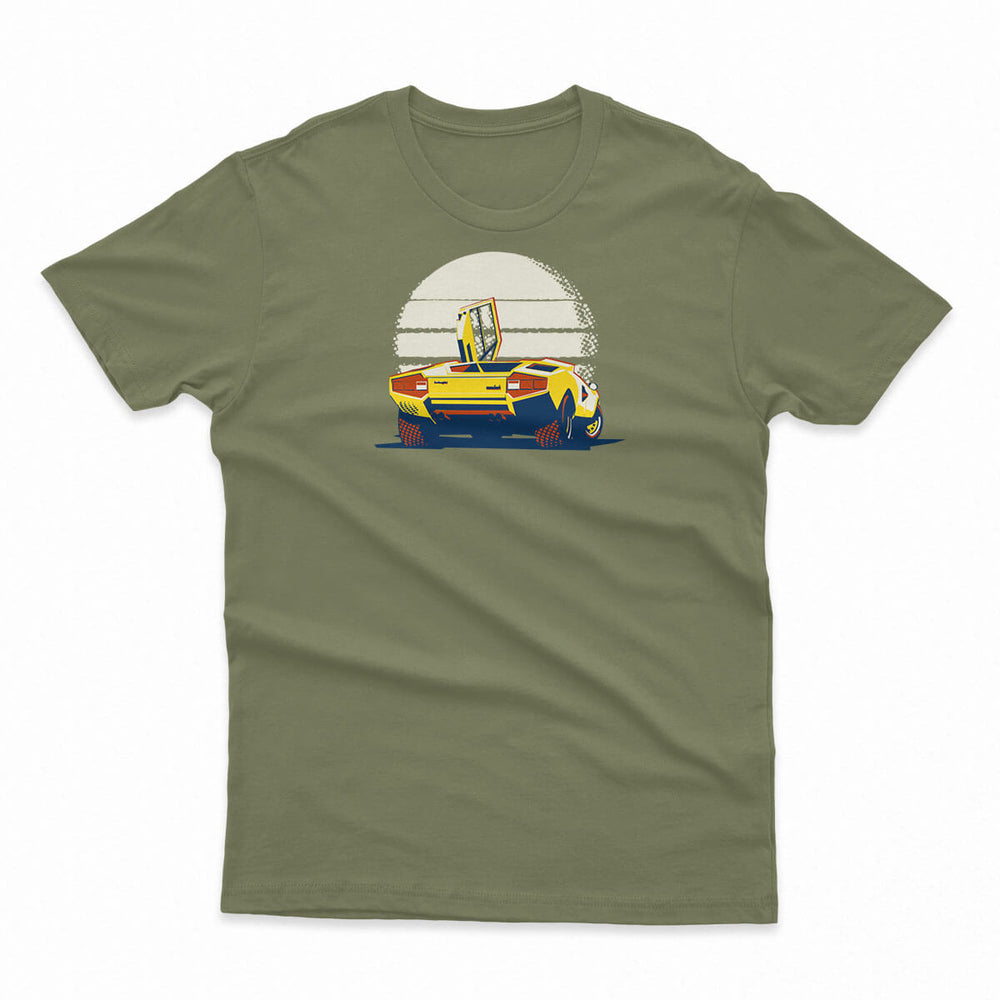 Waiting for Sunset Men's Fitted Tee