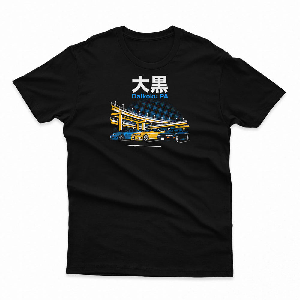 Wangan Nights Men's Fitted Tee
