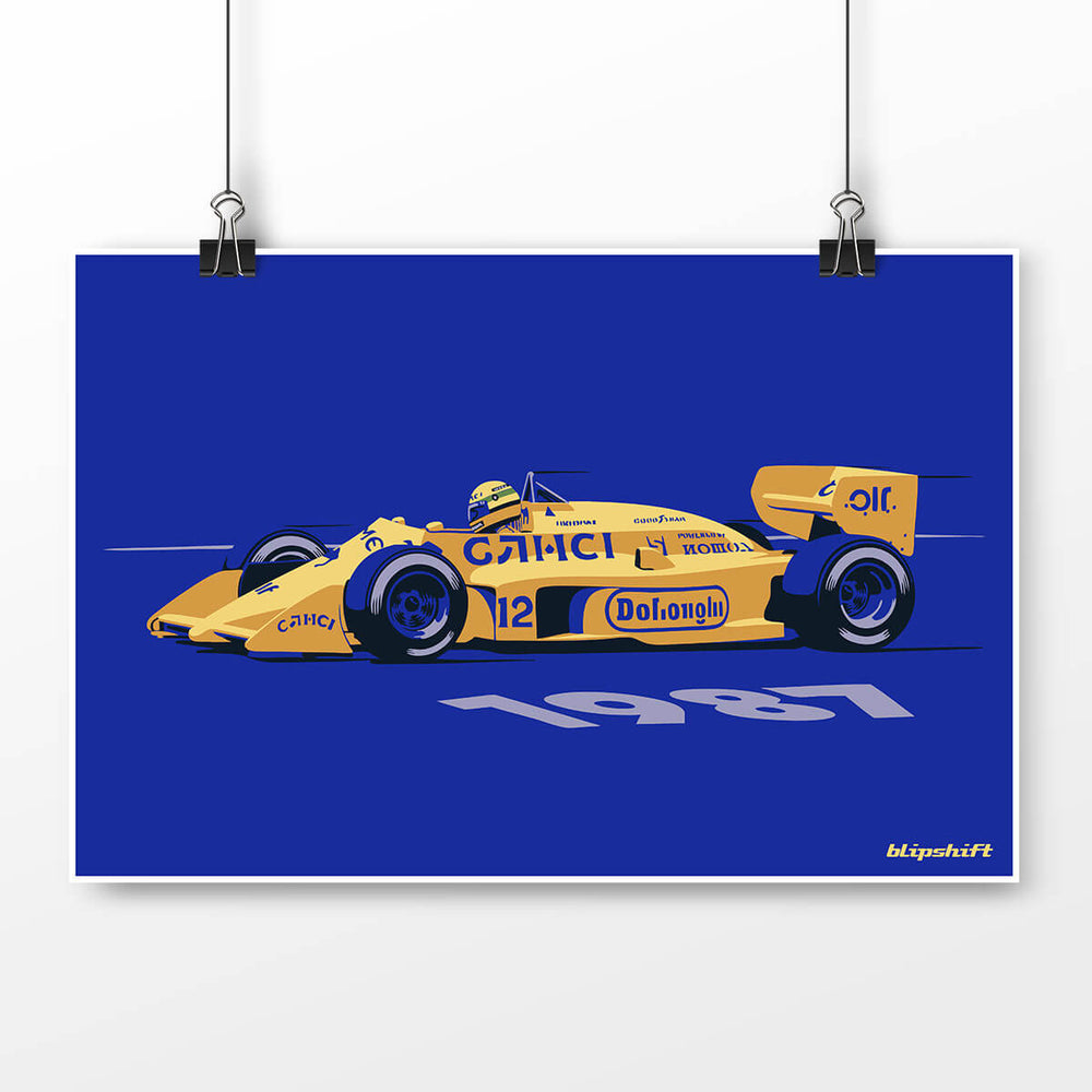 Yellow in Yellow Poster