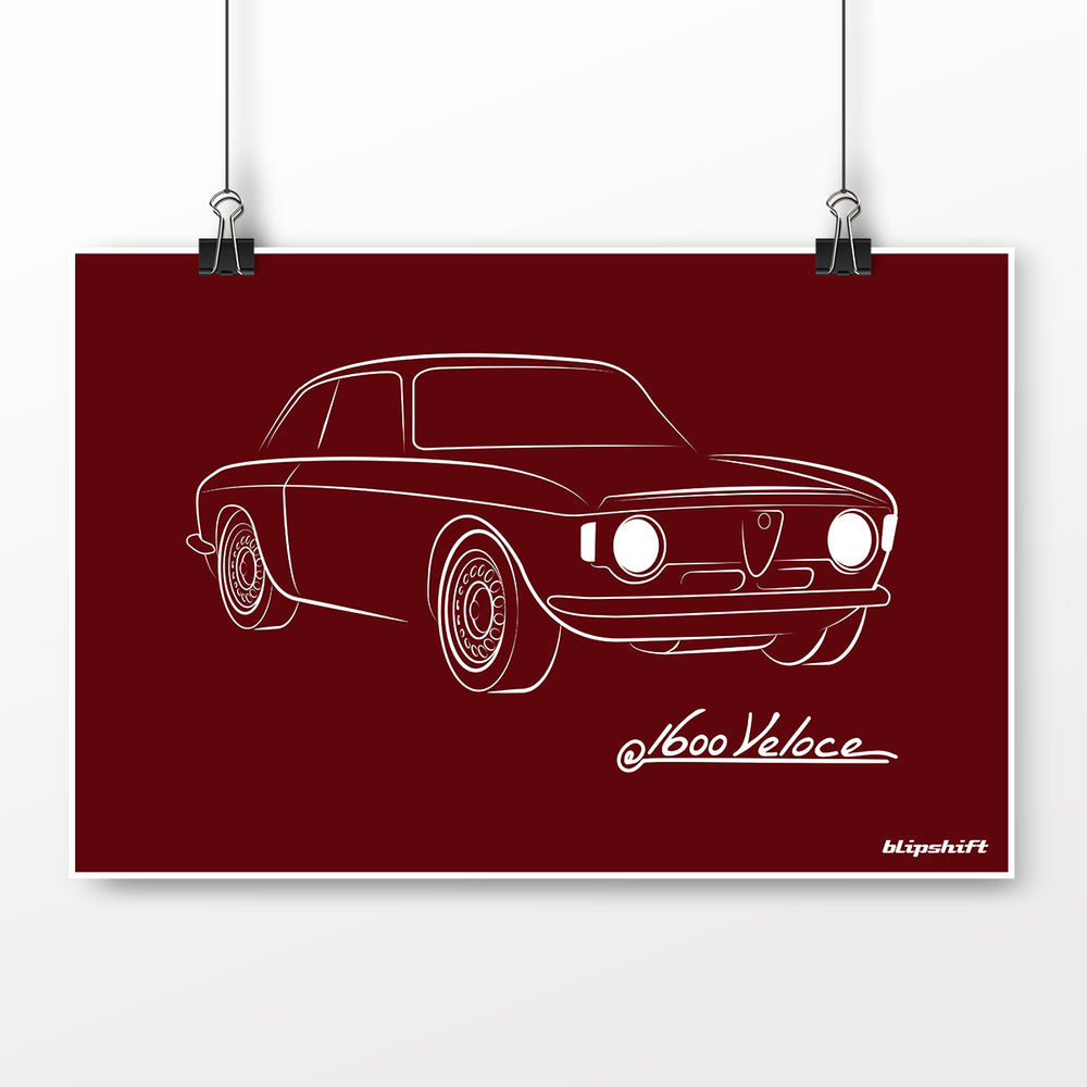 1600 Veloce - Signature Poster