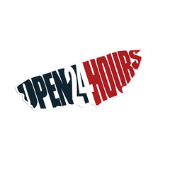 24 Heures Sticker  Design by team blipshift