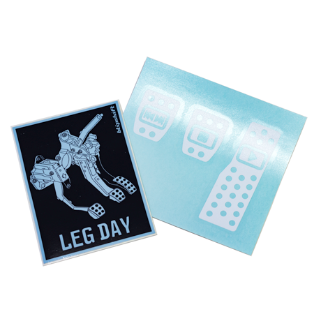3-Pedal Sticker Pack