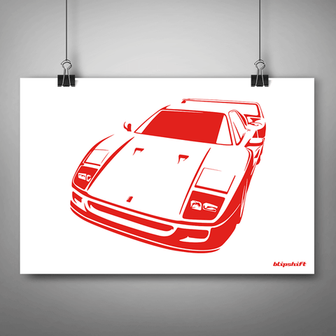 40 HP Poster