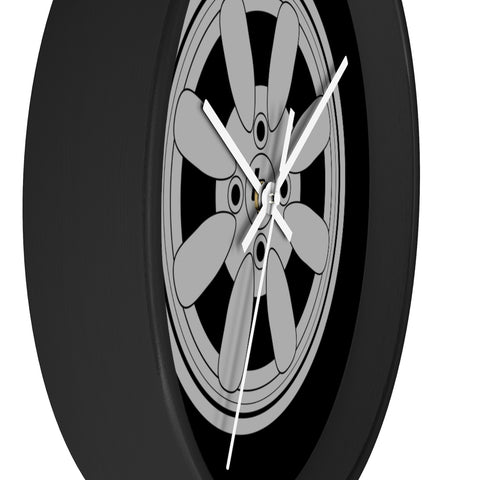 Classic Mag Wheel Wall Clock