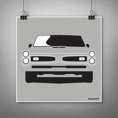 66 Goat Poster