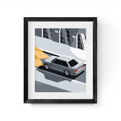 A Box Flare For Style - Grey