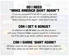 Make America Shirt Again  Design by 