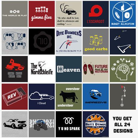 A Case of The Shirts