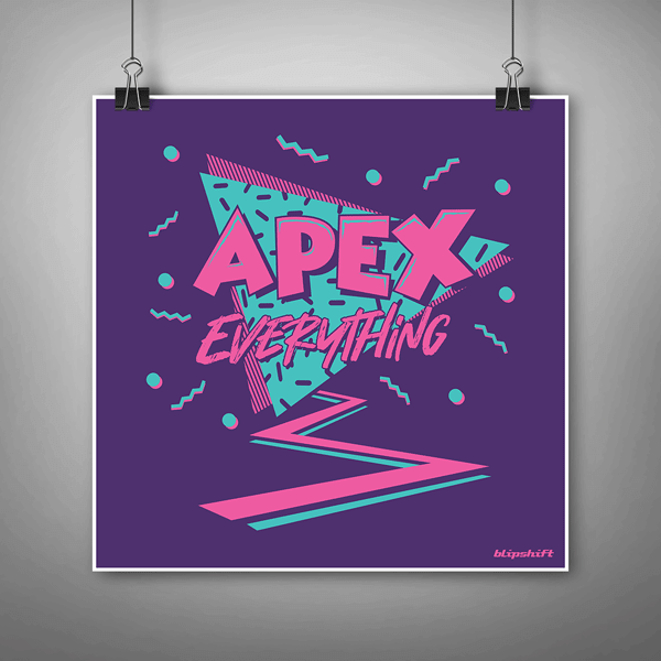 Apex Everything 90s Poster