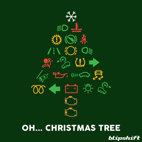 Dash Lit Like A (AM) - A Christmas Tree Warning Light Car
