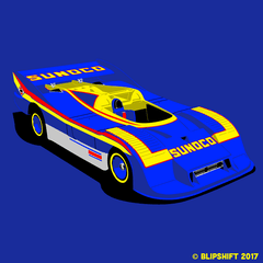 Enough Horsepower + Sunoco backprint  Design by Machina Fanaticus