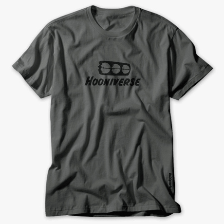 Hooniverse Logo Tee - Grey design