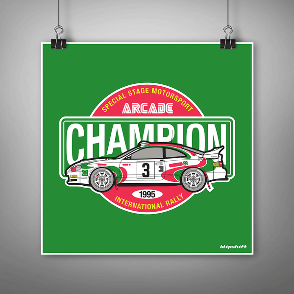 Japanese Rally Emblem Japan Rally Champ - A Japanese rally arcade racing game enthusiast ...