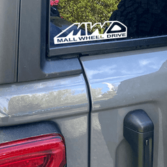 Mall Wheel Drive Decal  Design by blipshift