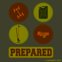 Overlanding Badge  Design by Martin Coghill